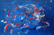 Runner abstract schilderij